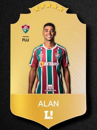 Alan - 5,5  -Pouco participou do ataque do Fluminense na primeira etapa, mas na bola que teve oportunidade, marcou no final do primeiro tempo.