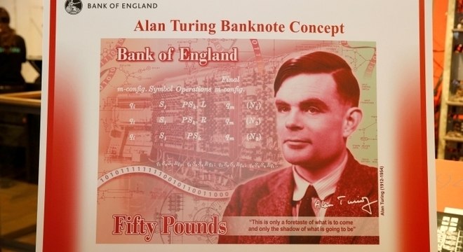 Rosto de cientista Alan Turing vai estampar nova nota de 50 libras no Reino Unido