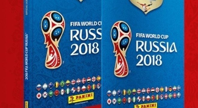 Álbum Capa Dura da Copa do Mundo Rússia 2018 + 60 Figurinhas