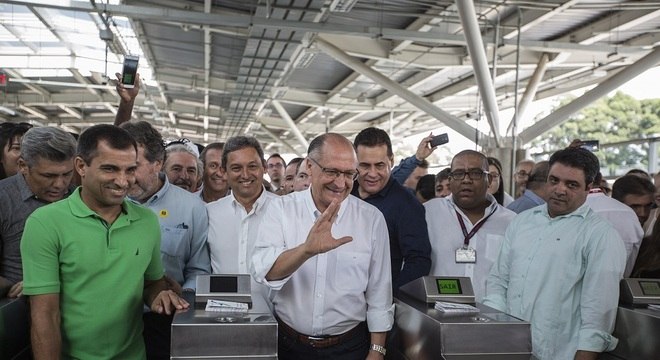 A entrega da linha 13-Jade é uma promessa antiga de Geraldo Alckmin