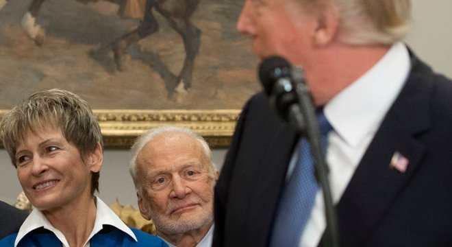 Buzz Aldrin foi o segundo homem a pisar na Lua, em julho de 1969, e agora enfrenta os filhos no tribunal