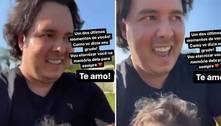 Viúva de Aleksandro mostra vídeo de últimos momentos do cantor com a filha, de 1 ano 