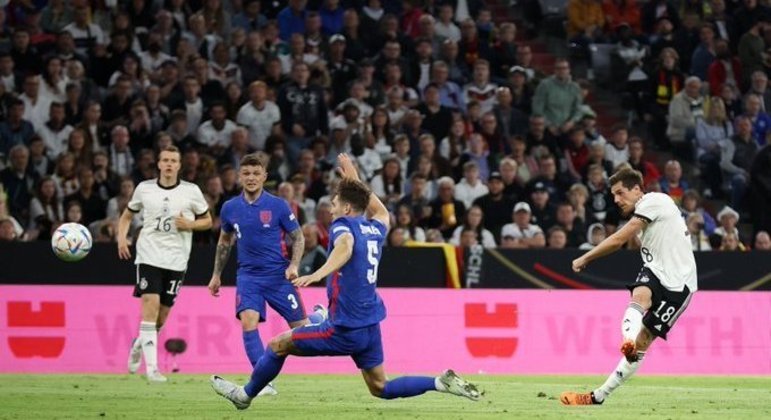 O momento do gol de Hofmann