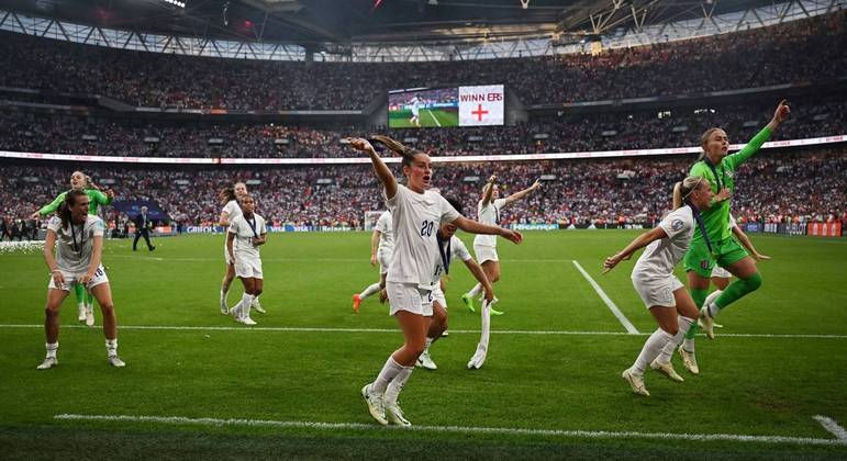 Mais de 17 milhões de pessoas acompanharam a vitória da Inglaterra na final da Euro feminina
