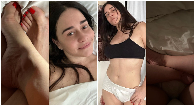 Atriz Alessandra Negrini publica fotos sensuais nas redes sociais