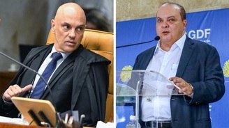 Moraes nega pedido para arquivar investigação sobre suposta omissão  (Carlos Moura/SCO/STF - 28.09.2022 / Renato Alves/ Agência Brasília - 27.12.2022)