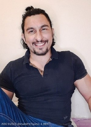 Alexandre Tigano será Golias em "Reis"