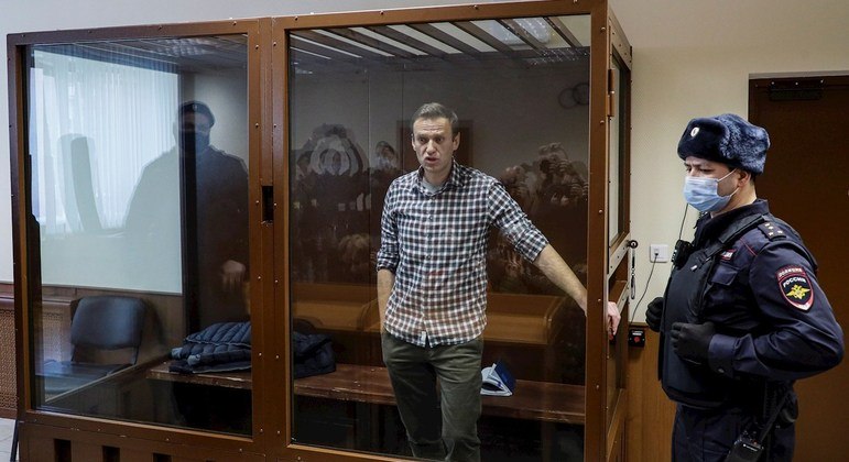 Líder da oposição russa Alexei Navalny