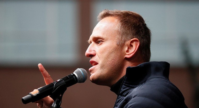 Alexei Navalny é opositor político do presidente da Rússia Vladimir Putin