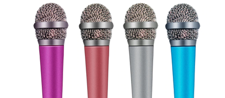 Mini microfone