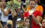 Em sua curta carreira, ela conquistou 18 títulos mundiais, 25 títulos europeus e duas medalhas olímpicas, de bronze (Sidney 2000) e ouro (Atenas 2004)