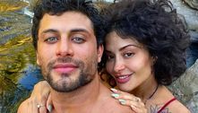 Jesus Luz e Aline Campos postam as primeiras fotos juntos: 'O coração vibra'
