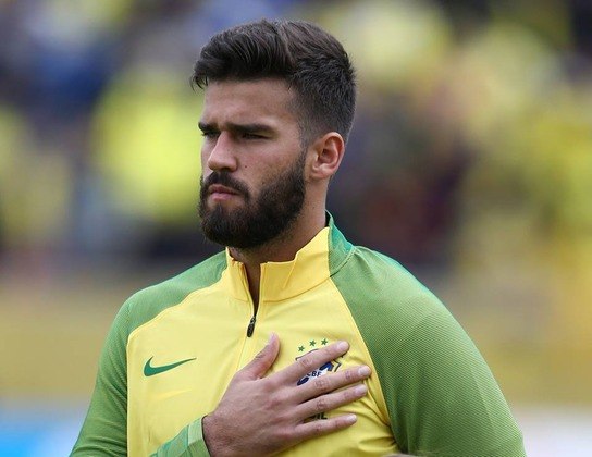 Alisson (Brasil)Um dos representantes do Brasil na lista de galãs é o goleiro Alisson, que estreou na seleção em 2015