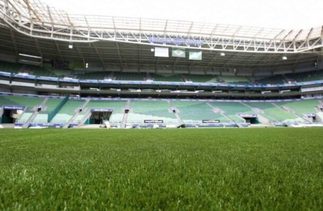 Allianz Parque: Construtora do estádio do Palmeiras, a WTorre firmou acordo com a seguradora Allianz em 2013. Foto: Fabio Menotti/Palmeiras