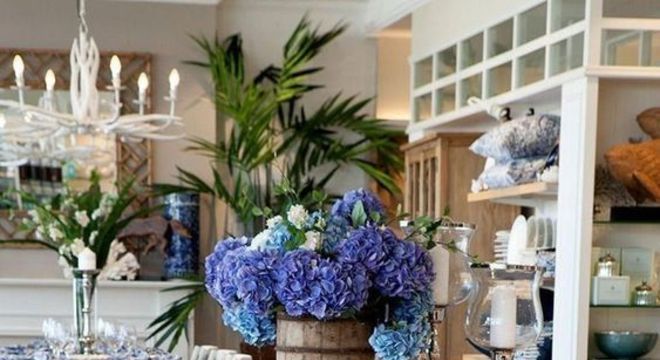 Almofada em classic blue