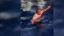Sextou! Chulapa pula em piscina após classificação do São Paulo