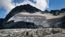 Derretimento de geleiras por ondas de calor afeta trilhas nos Alpes