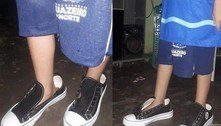 Imagens de alunos de Juazeiro do Norte com uniformes 'gigantes' viralizam na redes sociais