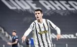4º Álvaro Morata (Espanha) - Clube atual: Juventus (ITA) - 6 transferências na carreira - 189 milhões de euros (R$ 1,16 bilhão)