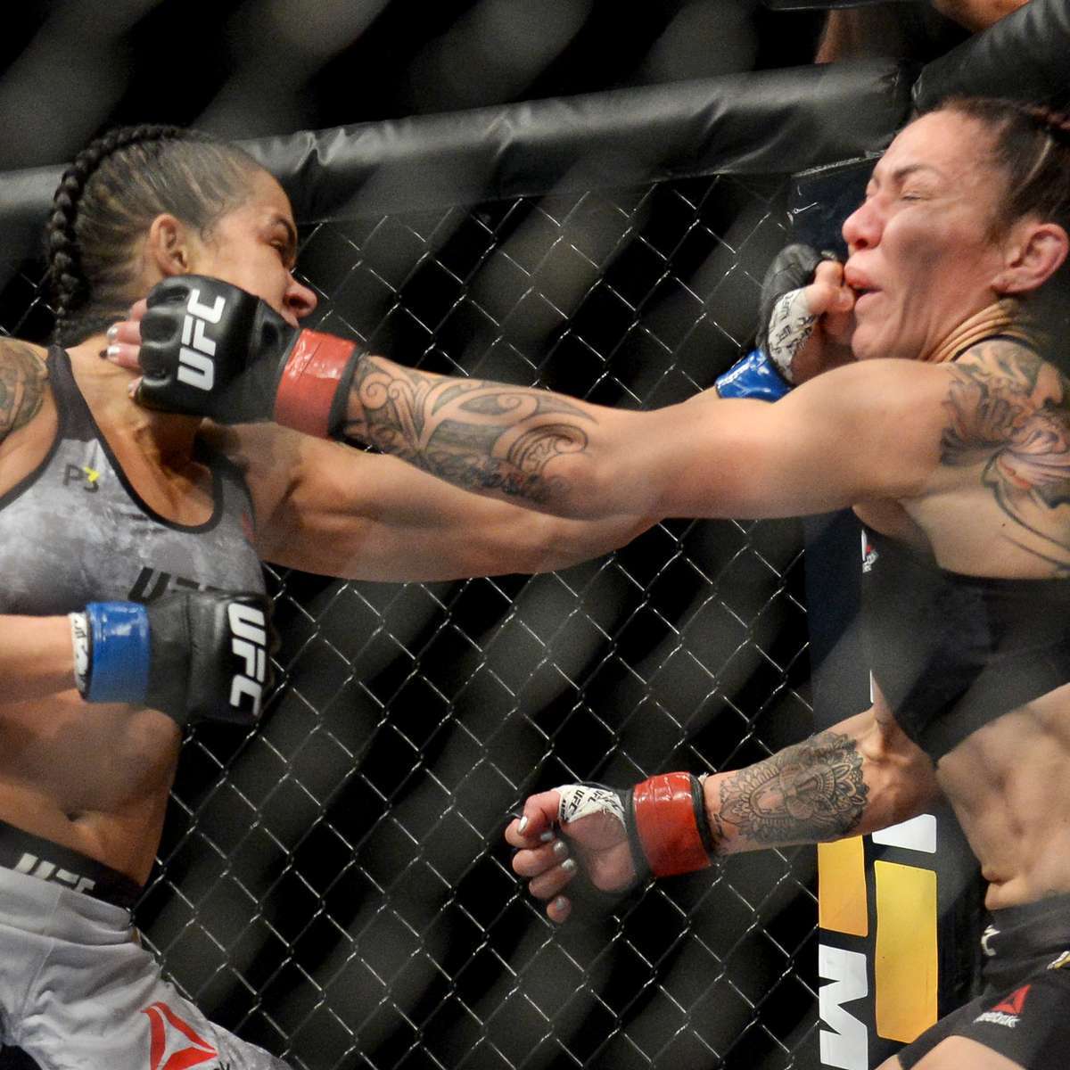 Amanda Nunes nocauteou Cris Cyborg. Em menos de um minuto ficou claro quem era a melhor brasileira