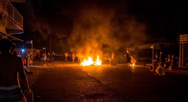 Protesto contra falta de luz no Amapá