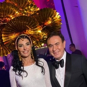 Amaury Jr. e Antonia Freering no Baile da Vogue