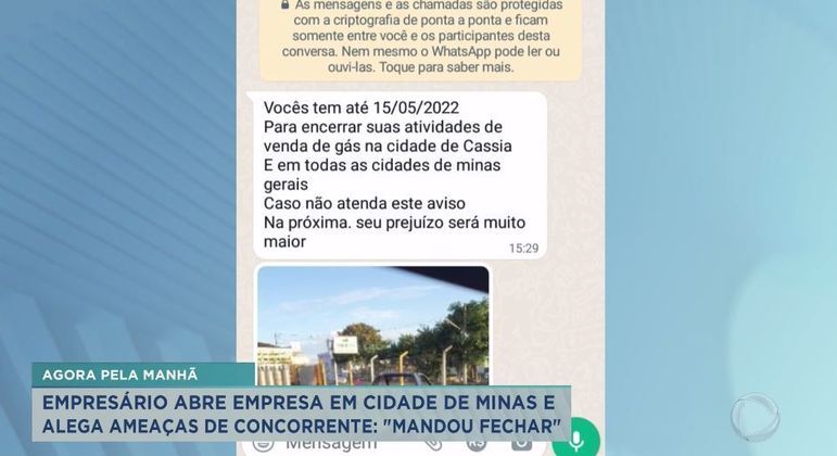 Empresário alega ameaças de concorrente: Mandou fechar - RecordTV  Interior SP - R7 Balanço Geral