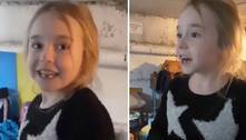 Menina ucraniana viraliza ao cantar 'Let It Go' enquanto se abriga em bunker em Kiev