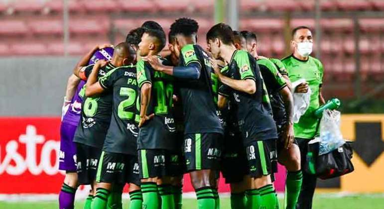 AMÉRICA-MG: Reapresentações marcadas para os dias 4 e 10 de janeiro e a primeira partida oficial será no dia 26 de janeiro, contra a Caldense, pelo Campeonato Mineiro.