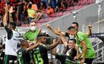 15º - América MineiroO América, que em 2022 disputará a Libertadores pela primeira vez, ocupa o 15º lugar no ranking