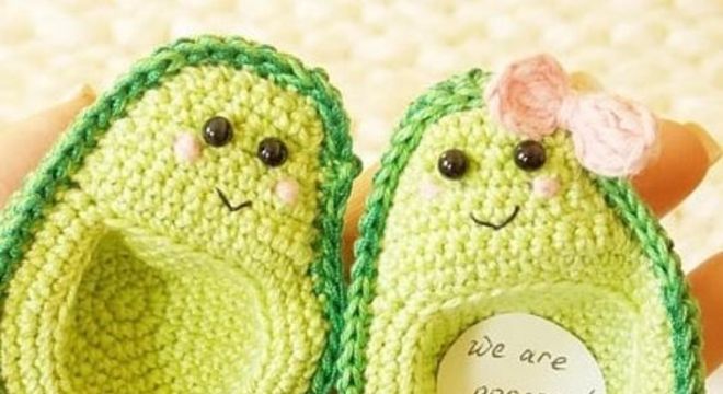 amigurumi - avocados de amigurumi 