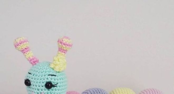 amigurumi - centopeia de amigurumi 