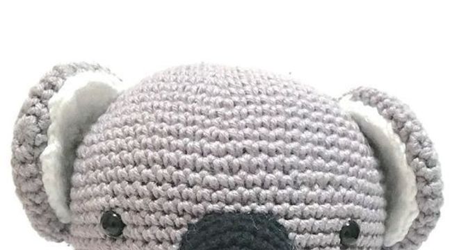 amigurumi - coala de amigurumi 