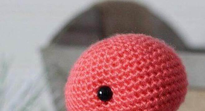 amigurumi - dinossauro rosa de amigurumi 