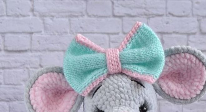 amigurumi - elefante de amigurumi 