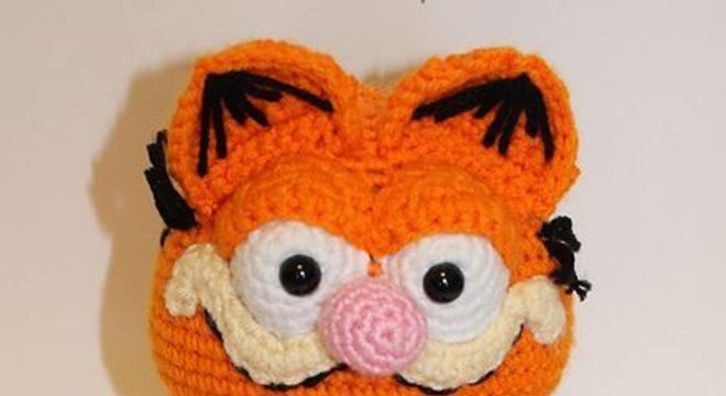 amigurumi - garfield de amigurumi 