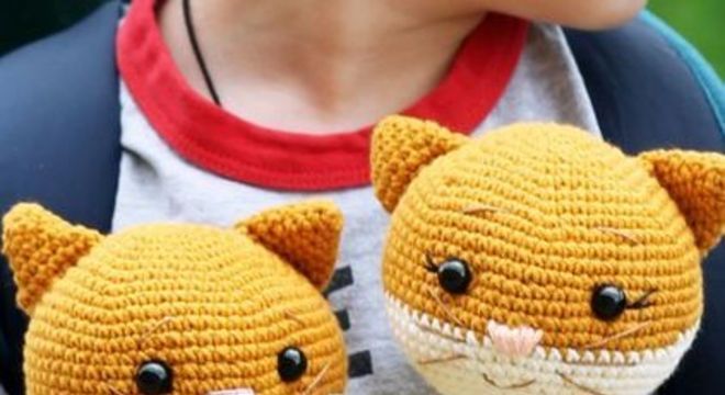 amigurumi - gatos grandes de amigurumi 