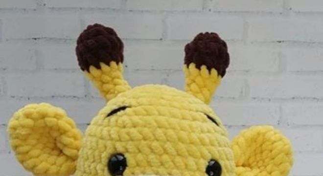 amigurumi - girafa de amigurumi 