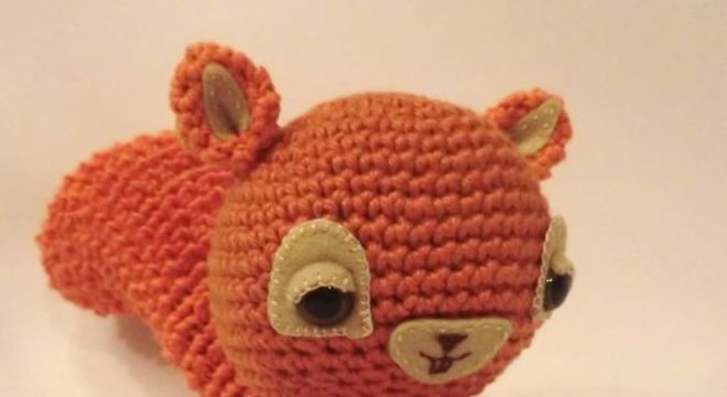 amigurumi - raposa pequena de amigurumi 