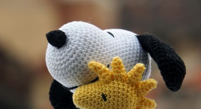 amigurumi - snoopy e woodstock de amigurumi 