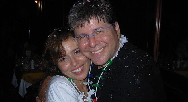 Airton e Maria Gontow se conheceram em um baile de Carnaval em 2008