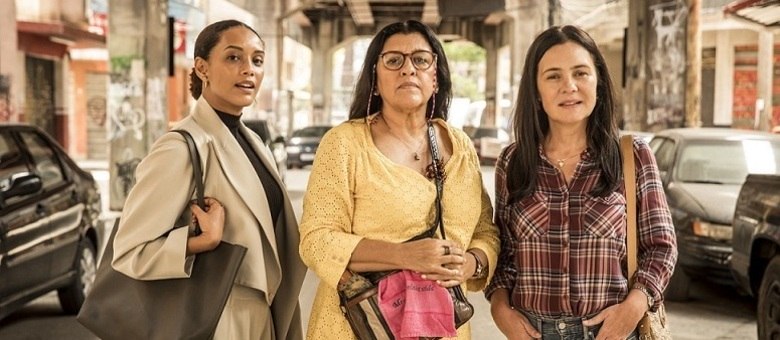 Taís Araújo, Regina Casé e Adriana Esteves, as protagonistas de "Amor de Mãe"