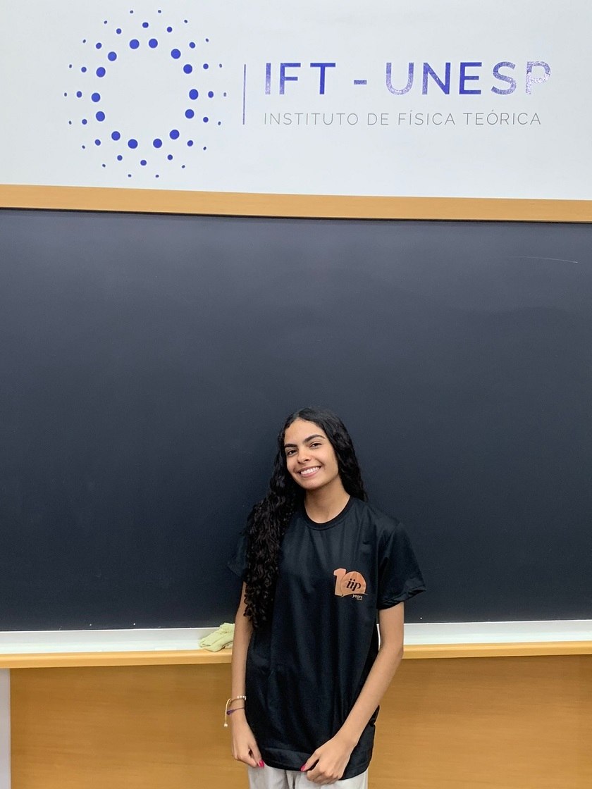 No intervalo de um curso no Instituto de Física Teórica da Unesp