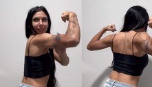 Ana Castela exibe braços musculosos em vídeo, e amigo brinca: 'Bodybuilder'