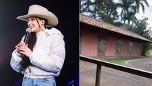 Ana Castela compra chácara com grande área verde e estábulo para cavalos: 'Vou voltar a ver vaca'