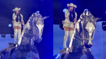 Ana Castela se vuelve viral al aparecer con un enorme caballo en la grabación del DVD: ‘Nuestra Beyoncé’ – Entretenimiento