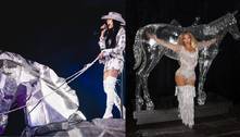 Ana Castela oferece emprestado cavalo que usou em DVD para turnê de Beyoncé