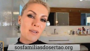 Ana Hickmann ensina maquiagem marcante e iluminada em live (Reprodução/YouTube)