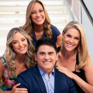 Cesar Filho, Ticiane, Renata e Ana, a turma do "Hoje em Dia"