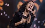 Ana Lu Freitas, tem 14 anos, é de São Paulo. A adolescente conquistou os 100 jurados ao apresentar a canção Don't Make me Over, de Dionne Warwick